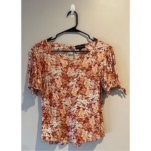 Women’s “Cynthia Rowley” floral blouse